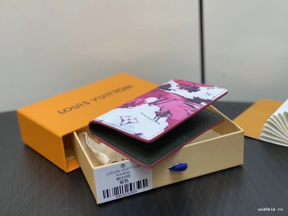 WIS VUITTON LOUIS Pocket Organizer-7.5*11.1*1 cm 0815